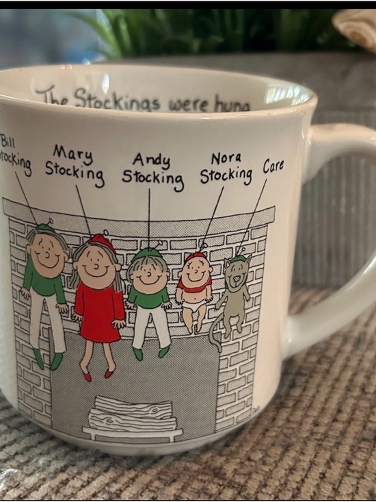 Vintage Other - Vintage DALE Christmas Mug the stockings were hung by the chimney with care